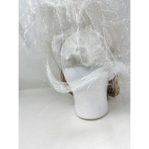 The Paper Magic Group Halloween 2003 Mask Creepy‎ Zombie Full Head White Hair - Picture 7 of 12